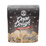 Baked Bags Delta 8 THC Dope Dough - Cookies & Cream (1000 mg Total Delta 8 THC) - Image 2