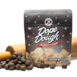 Baked Bags Delta 8 THC Dope Dough - Cookies & Cream (1000 mg Total Delta 8 THC)
