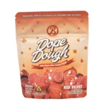 Baked Bags Delta 9 THC Dope Dough - Red Velvet (200 mg Total Delta 9 THC) - Image 2