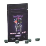 Budpop Amanita Muscaria Mushroom + HHC + Delta 9 Gummies (5 Count)