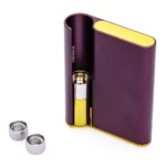 CCELL Palm Vape Battery - Purple with Gold Frame - Image 4