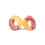 CannaBuddy Delta 8 / Delta 9 Peach Rings (40 mg Delta 8 THC + 40 mg Delta 9 THC Total) - Image 4