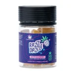 CannaBuddy Delta 9 THC Gummies - Razz Dazzle - Image 2