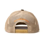 CannaBuddy Trucker Hat - Brown and Tan - Image 3