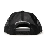 CannaBuddy Trucker Hat - Gray and Black - Image 3