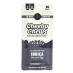Cheeba Chews Delta 9 Chocolate Taffy - Indica (100 mg Delta 9 THC Total) - Image 2