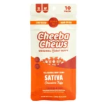 Cheeba Chews Delta 9 Chocolate Taffy - Sativa (100 mg Delta 9 THC Total) - Image 2