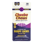 Cheeba Chews Delta 9 and CBN Chocolate Taffy - Sleepy Chew (50 mg Total Cannabinoids) - Image 2