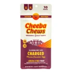 Cheeba Chews Delta 9 and THCv Mocha Chocolate Taffy - Charged (50 mg Total Cannabinoids) - Image 2