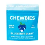 Chewbies Delta 9 THC Gummies - Blueberry Burst Indica - Image 2