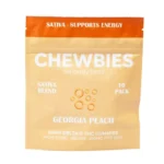Chewbies Delta 9 THC Gummies - Georgia Peach Sativa - Image 2
