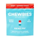 Chewbies Delta 9 THC Gummies - Rocket Pop Sativa - Image 2