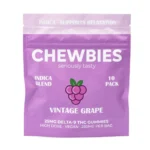 Chewbies Delta 9 THC Gummies - Vintage Grape Indica - Image 2
