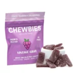 Chewbies Delta 9 THC Gummies - Vintage Grape Indica