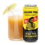 Cycling Frog High Potency THC + CBD Seltzer 4 Pack - Iced Tea Lemonade (200 mg Delta 9 THC + 200 mg CBD Total)