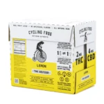 Cycling Frog THC + CBD Light Seltzer 6 Pack - Lemon (12 mg Delta 9 THC + 24 mg CBD Total) - Image 6