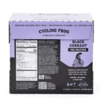 Cycling Frog THC + CBD Seltzer 6 Pack - Black Currant (30 mg Delta 9 THC + 60 mg CBD Total) - Image 6