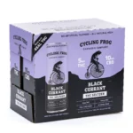 Cycling Frog THC + CBD Seltzer 6 Pack - Black Currant (30 mg Delta 9 THC + 60 mg CBD Total) - Image 5