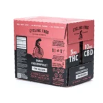 Cycling Frog THC + CBD Seltzer 6 Pack - Guava Passionfruit (30 mg Delta 9 THC + 60 mg CBD Total) - Image 6