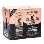 Cycling Frog THC + CBD Seltzer 6 Pack - Ruby Grapefruit (30 mg Delta 9 THC + 60 mg CBD Total) - Image 5