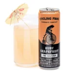 Cycling Frog THC + CBD Seltzer 6 Pack - Ruby Grapefruit (30 mg Delta 9 THC + 60 mg CBD Total)