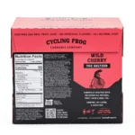 Cycling Frog THC + CBD Seltzer 6 Pack - Wild Cherry (30 mg Delta 9 THC + 60 mg CBD Total) - Image 6