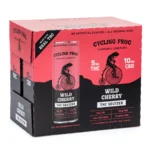 Cycling Frog THC + CBD Seltzer 6 Pack - Wild Cherry (30 mg Delta 9 THC + 60 mg CBD Total) - Image 5
