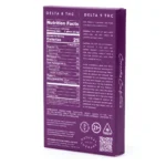 DeVINE Naturals Delta 8 and Delta 9 THC Cannabis Confections Chocolate Bar - Purple Haze - Image 3
