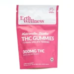 Erth Wellness Delta 9 THC Gummies - Watermelon Zkittlez - Image 2