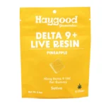 Haygood Delta 9 Live Resin Gummies - Pineapple (100 mg Total Delta 9 THC) - Image 2