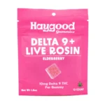 Haygood Delta 9 Live Rosin Gummies - Elderberry - Image 2