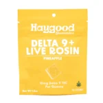Haygood Delta 9 Live Rosin Gummies - Pineapple - Image 2