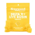 Haygood Delta 9 Live Rosin Gummies - Pineapple