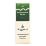 Haygood THCa and Live Resin Disposable Vape - Hawaiian Haze Sativa (2 gram) - Image 2