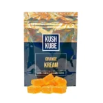 Kush Kube Delta 9 + CBD Gummies - Orange Kream