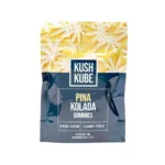 Kush Kube Delta 9 + CBD Gummies - Pina Kolada - Image 2