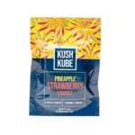 Kush Kube Delta 9 + CBD Gummies - Pineapple Strawberry - Image 2