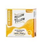 Mellow Fellow THCa Budder - Sour Orange Apricot (2 gram) - Image 2