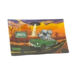 Ooze Shatter Resistant Glass Rolling Tray - Space Race
