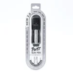 Ooze Slim Twist Pen 2.0 Vape Battery - Cosmic Chrome - Image 3