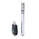 Ooze Slim Twist Pen 2.0 Vape Battery - Cosmic Chrome
