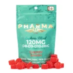PharmaTHC Euphoria Blend Gummies - Cherry Crush (1000 mg Delta 8 + 240 mg Delta 9 + 660 mg Delta 10 + 500 mg HHC Total)