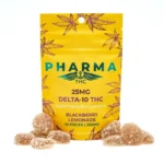 PharmaTHC Delta 10 THC Gummies - Blackberry Lemonade (250 mg Total Delta 10 THC)