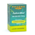 PharmaTHC Delta 8, Delta 9, Delta 10 & THCP Disposable Vape - Durban Poison (3 grams)