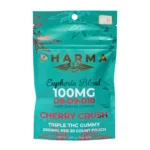 PharmaTHC Euphoria Blend Triple THC Gummies - Cherry Crush - Image 2