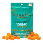 PharmaTHC Euphoria Blend Triple THC Gummies - Peach Passion