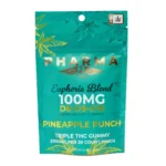 PharmaTHC Euphoria Blend Triple THC Gummies - Pineapple Punch - Image 2