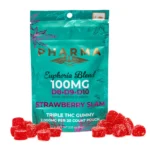 PharmaTHC Euphoria Blend Triple THC Gummies - Strawberry Slam