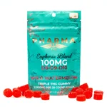 PharmaTHC Euphoria Blend Triple THC Gummies - Wild Watermelon