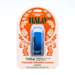 PharmaTHC THCa Diamond Infused and Live Resin Halo Spark Disposable Vape - Passion Orange Guava